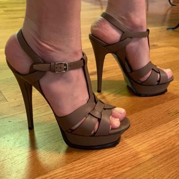 SAINT LAURENT heels size 38.5 - Picture 2 of 16